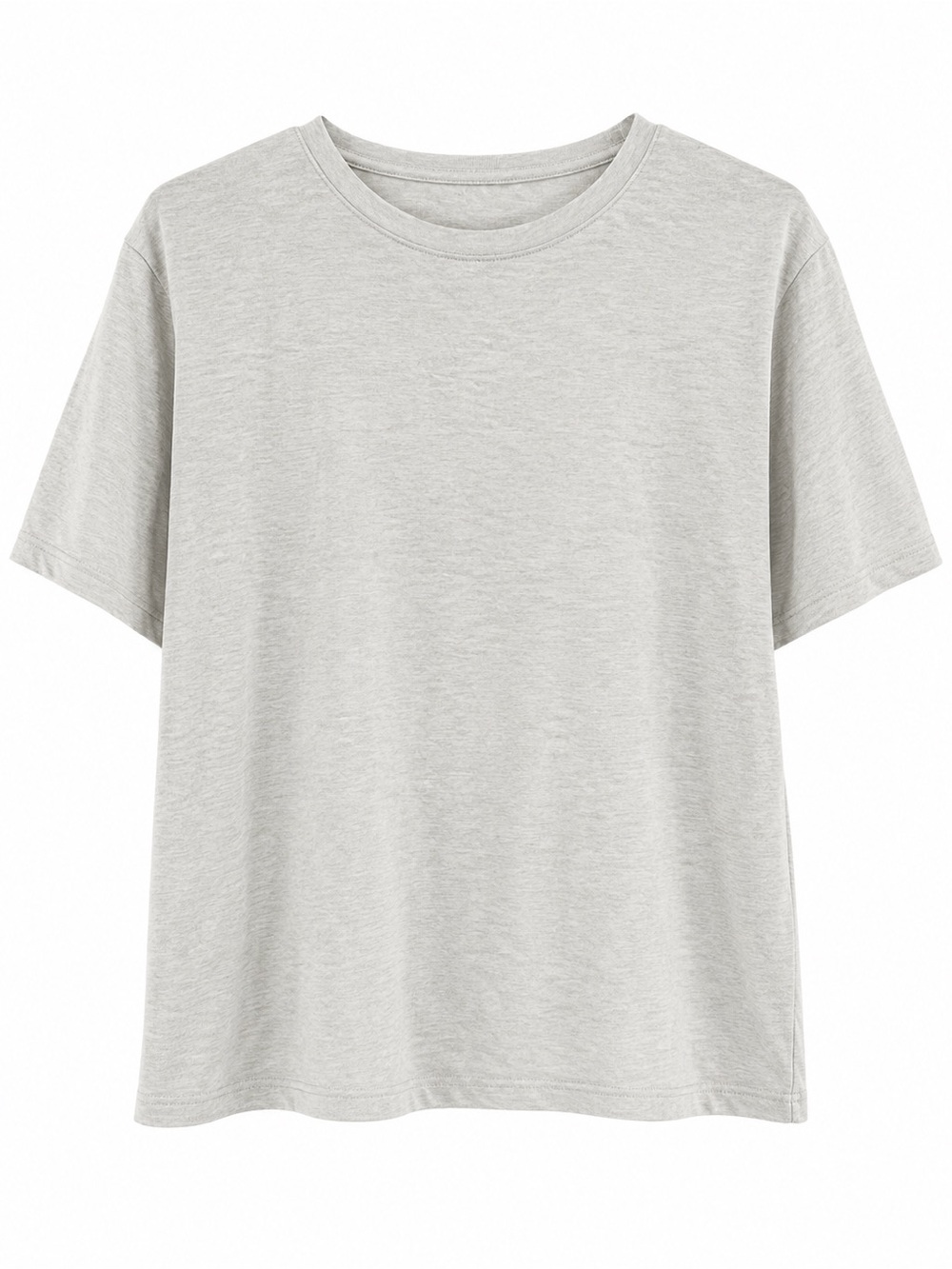 a new day Heather Light Teal Short Sleeve Crew Tee